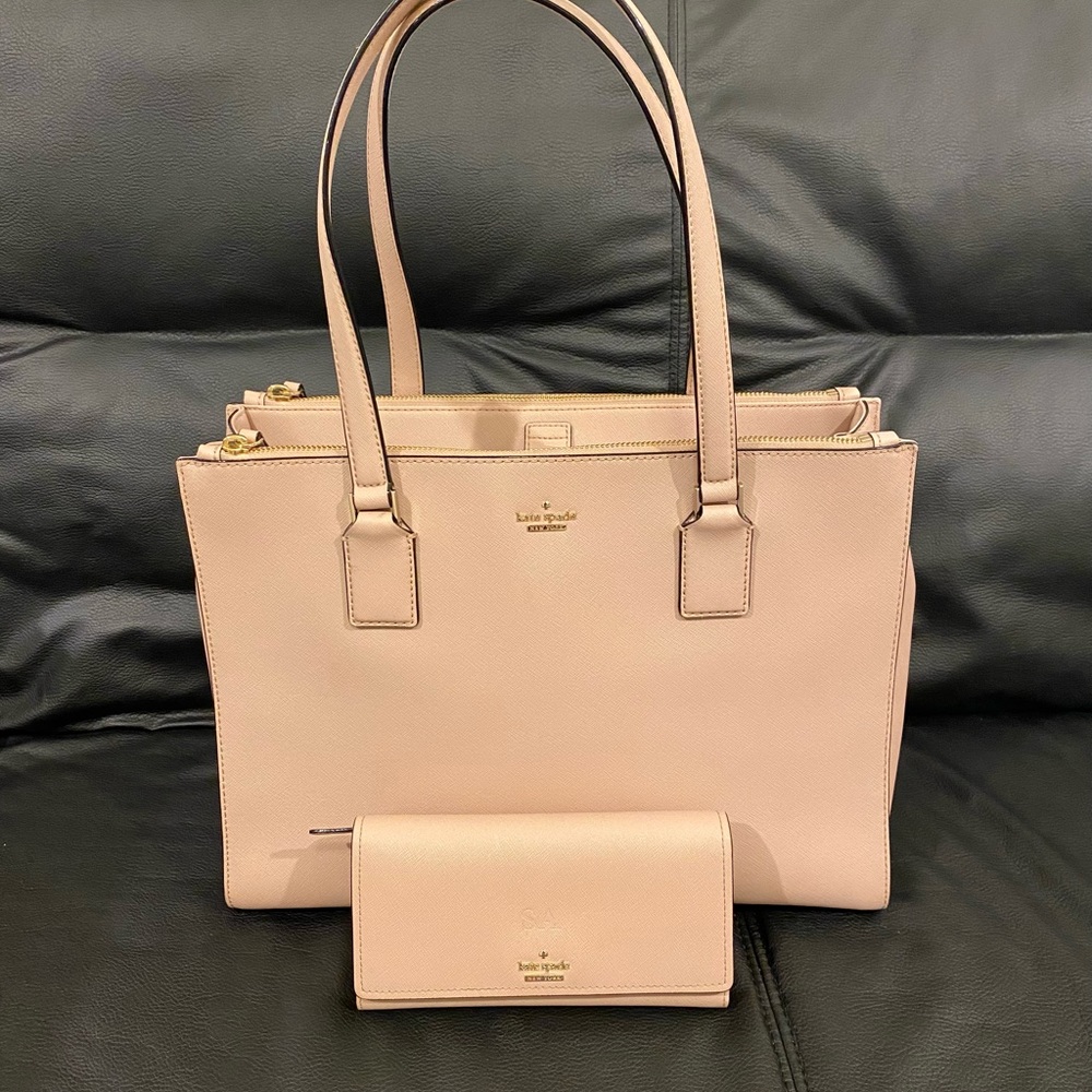 BRAND NEW KATE SPADE TOTE BAG WITH MATCHING WALLET!